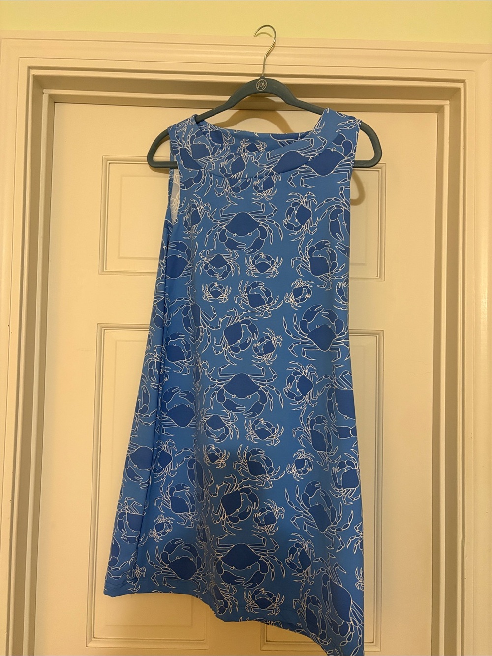 Sailor Dailor Blue Floral Sleeveless Mini Dress